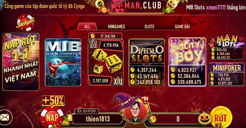 Diablo Slots ManClub - Cuộc Phiêu Lưu Đầy Thử Thách 2 Man club - Link vào quay hũ Man club apk - Nổ hũ Man club đẳng cấp
